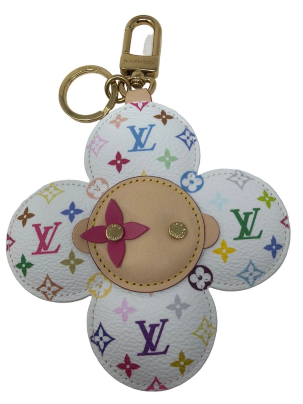 Louis Vuitton X Murakami Head Multicolor Flower Bag Charm